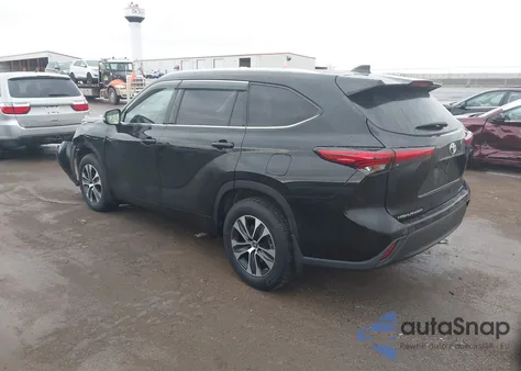 2021 Toyota Highlander Xle из США, поврежденный, VIN 5TDGZRBH7MS143543